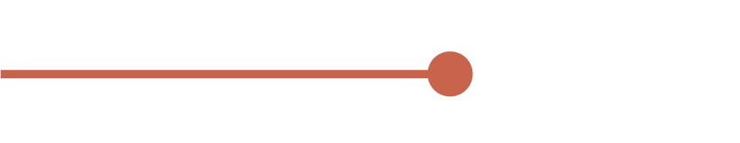 Orange line with dot